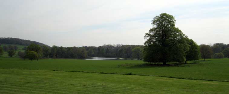 Berrington Hall lake