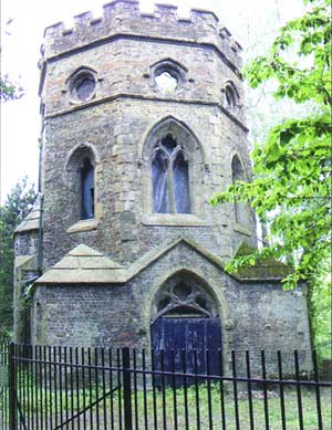 Gothic boathouse at Gunnersbury Park