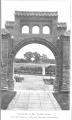 'The Garden of Rest, Golders Green, from the forecourt of Ernest George Columbarium'. Courtesy of Barnet Local Studies & Archives