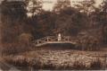Hampstead, Golders Hill, The Bridge, postcard postmarked 1913 (private collection)