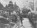Opening of Highland Gardens, Medals being presented to the Fire Brigade, 1931. Courtesy of Barnet Local Studies & Archives