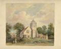 St Mary's Church, watercolour 1782. Courtesy of Brent Archives