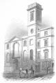 Engraving of St Clement's Eastcheap, c1839 reproduced from Godwin, 'The Churches of London' Vol II, 1839