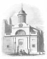 Engraving of St Martin's Outwich, c1839 reproduced from Godwin, 'The Churches of London' Vol II, 1839