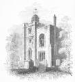 Engraving of All Hallows' Staining, c1839 reproduced from Godwin, 'The Churches of London' Vol II, 1839