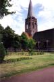 Central Square with St Jude's Church, July 2000. Photo S Williams