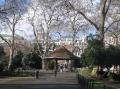 Lincoln's  Inn Fields, Central octagonal pavilion, February 2010. Photo: S Williams