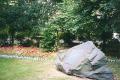 Tavistock Square Gardens, Conscientious Objectors' Stone,  July 2002. Photo: S Williams