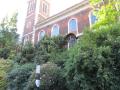 St Andrew-by-the-Wardrobe, Church Garden with Crucifix, June 2010. Photo: S Williams