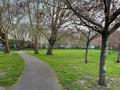 Keir Hardie Recreation Ground, April 2026. Photograph Sally Williams