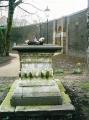 Tomb in St John's Gardens, February 2000. Photo: S Williams