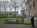 St Matthew's Church Garden to south of church, April 2010. Photo: S Williams