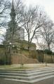 St Paul's Church from Shadwell Basin, February 2000. Photo: S Williams