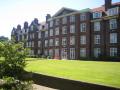Regent's University London, Reid Hall and lawn, June 2006. Photograph Sally Williams