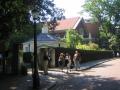 Regent's University London, South Lodge at entrance to the college, June 2006. Photograph Sally Williams