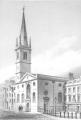 Engraving of St Margaret Pattens, 1838 reproduced from Godwin, 'The Churches of London' Vol II, 1839 Engraving of St Margaret Pattens, 1838 reproduced from Godwin, 'The Churches of London' Vol II, 1839