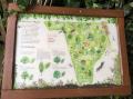 Docwra's Wood information panel, King Henry's Walk Garden, June 2017. Photograph Sally Williams Docwra's Wood information panel, King Henry's Walk Garden, June 2017. Photograph Sally Williams